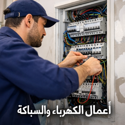 Electrical panel and plumbing rough-in fit-out Abu Dhabi maintenance