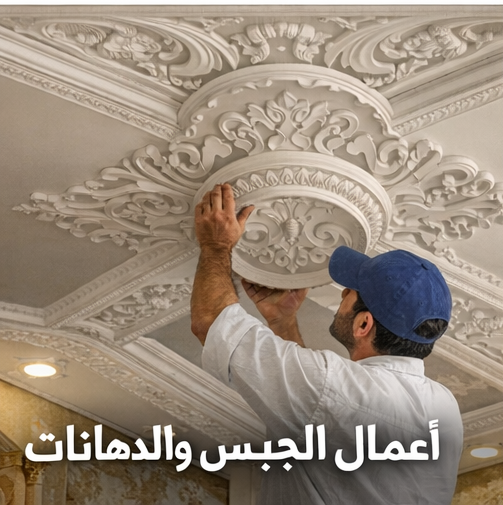 Gypsum false ceilings and painting Abu Dhabi